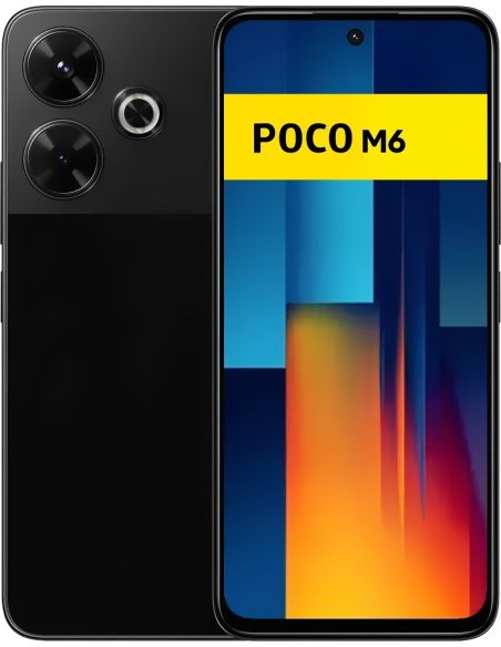 Купити Xiaomi Poco M6 4G 6/128GB Black в ELEKTRON.UA