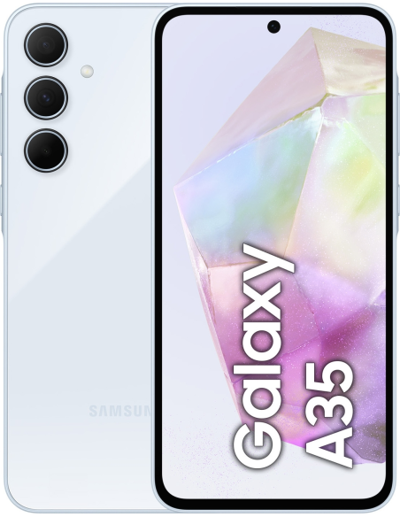 Купити Samsung Galaxy A35 5G SM-A356E 8/128GB Awesome Iceblue в ELEKTRON.UA