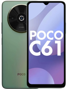 Купити POCO C61 3/64GB Green + зарядний пристрій в ELEKTRON.UA