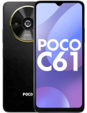 POCO C61 3/64GB Black (with charger)