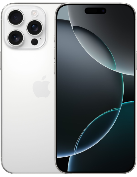 Купити Apple iPhone 16 Pro Max 256GB eSIM White Titanium (MYW43) в ELEKTRON.UA
