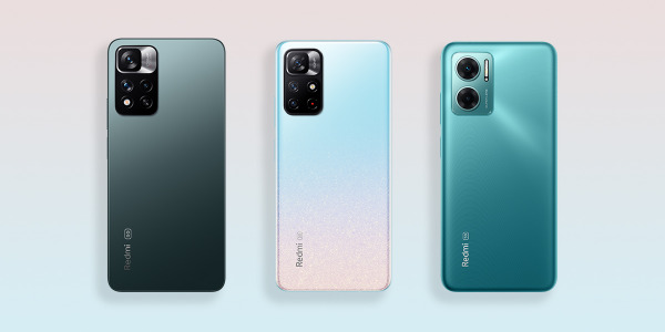 Xiaomi виводить Redmi Note 11 Pro Plus, Redmi Note 11S і Redmi 10 5G на міжнародні ринки