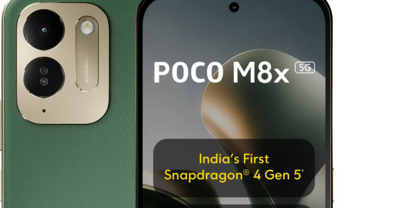 Poco M8x з Snapdragon 4 Gen 5, дисплеєм з частотою 120 Гц та акумулятором 7900 мАг