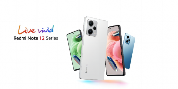 Xiaomi випускає серію Redmi Note 12, надихаючи користувачів «жити яскраво»
