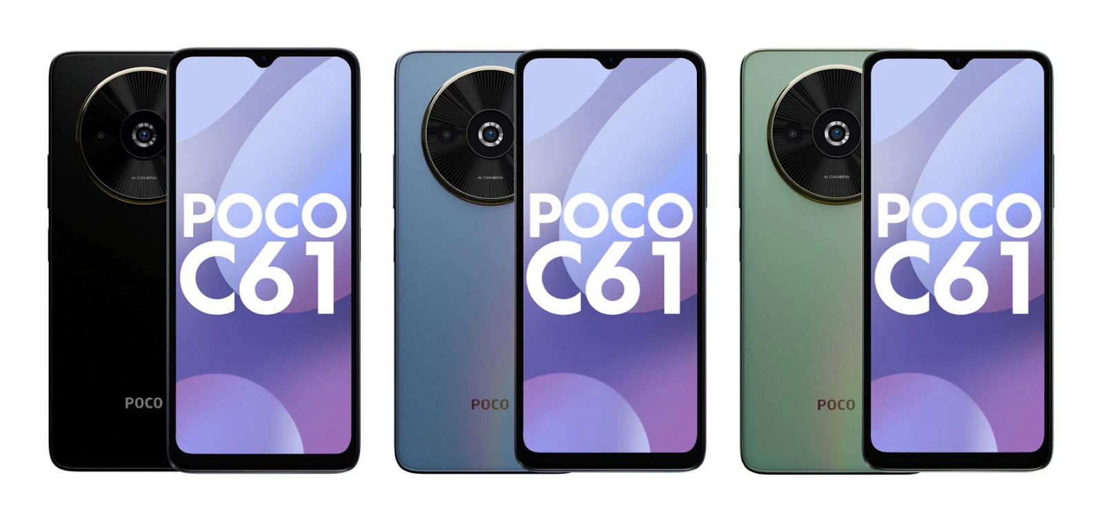 Представлений POCO C61: екран 90 Гц, процесор MediaTek 