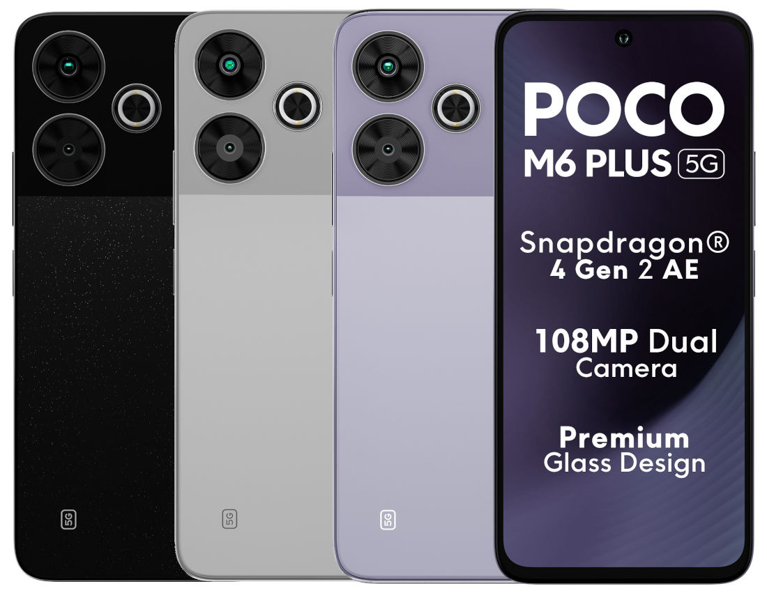 Poco M6 Plus із Snapdragon 4 Gen 2 AE